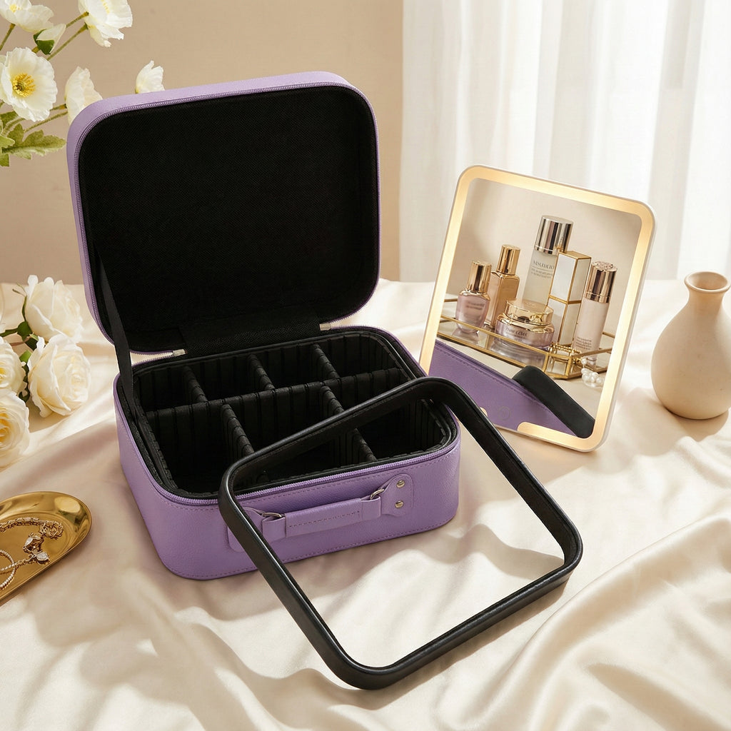 Trousse Maquillage Miroir/Led