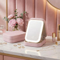 Boîte à Maquillage Portatif Miroir/Led